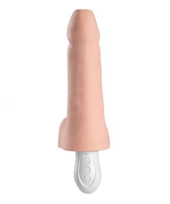 ผลิตภัณฑ์ทางเพศ Wild Free Soft TPE Dildos G Spot Vibrator 9 รูปแบบการสั่นสะเทือน Penis Dildo Sex Toy Dildo Vibrator สําหรับผู้หญิง