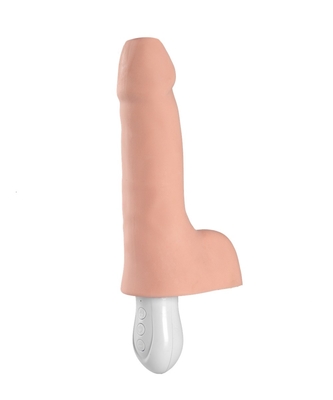 ผลิตภัณฑ์ทางเพศ Wild Free Soft TPE Dildos G Spot Vibrator 9 รูปแบบการสั่นสะเทือน Penis Dildo Sex Toy Dildo Vibrator สําหรับผู้หญิง