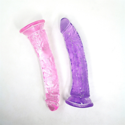 ขายร้อน 8.30 นิ้ว ซิลิคอนอ่อนแอ Dildo ของเล่นเพศ สายบน Dildos สําหรับผู้หญิงที่มีถ้วยดูดเต็มซิลิคอน Dildo ของเล่นเพศ