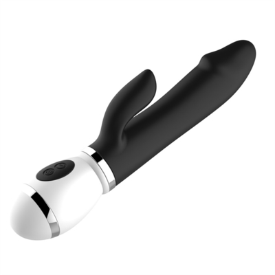 ขายปลีก USB รีชาร์จ 12 ความเร็ว นวด ดิลโด้สําหรับผู้หญิง Orgasm เพศสัมพันธ์ Double Vibrator