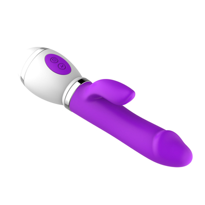 ขายปลีก USB รีชาร์จ 12 ความเร็ว นวด ดิลโด้สําหรับผู้หญิง Orgasm เพศสัมพันธ์ Double Vibrator