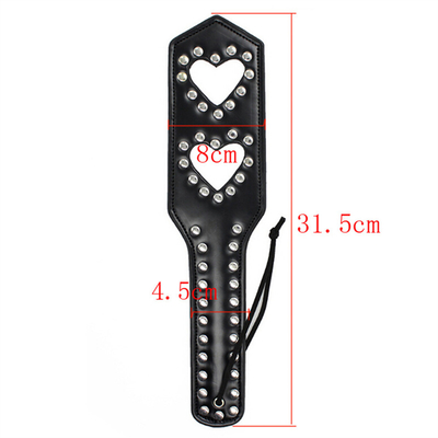 สีสองคู่ ของเล่นทาส หัวใจ ผิวหนัง hollow rivet ชนะราชินี