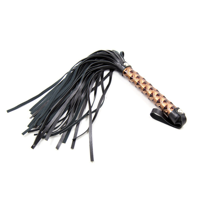 Flogger Bondage Rivet ผิวหนังม้า Whip เฟติชเอโรติก การขัดขวาง การตีราชินี