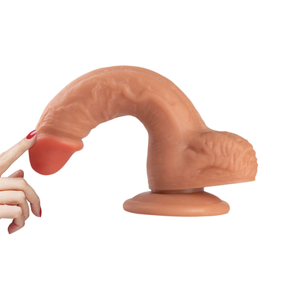 สัตย์จริง Dildo ร่างกายปลอดภัย G จุด Stimulator Dildos กับถ้วยดูดแรงสําหรับมือ เล่นฟรี ของเล่นเพศสําหรับผู้ใหญ่