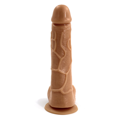 ขายร้อน สไตล์คลาสสิก 7 นิ้ว TPE จริงๆ Dildo ของเล่นเพศผู้ใหญ่สําหรับผู้หญิง