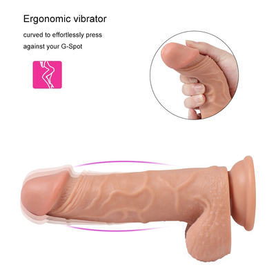 8 นิ้ว ซิลิโคน ดิลโดกับไร้สายรีโมทคอนโทรล วีบราเตอร์ Dildos Rechargeable สําหรับผู้หญิง Dildos Rechargeable