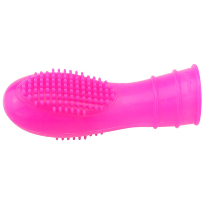 ขายปลีก Medical Silicone Finger Sleeve Ring With Bump Penis Ring ของเล่นเพศ