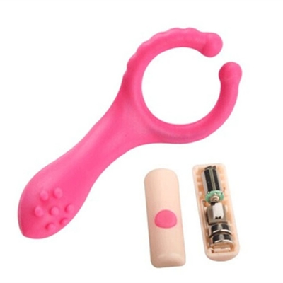 เซ็กส์ทอยที่ขายดีที่สุด Vibrating Nipple Clamps พร้อม G Spot Vibrator สำหรับผู้หญิง