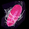 12 ความเร็วช่องคลอดการออกกำลังกายแน่น Clitoris Jump Egg Vibrator วัสดุ ABS