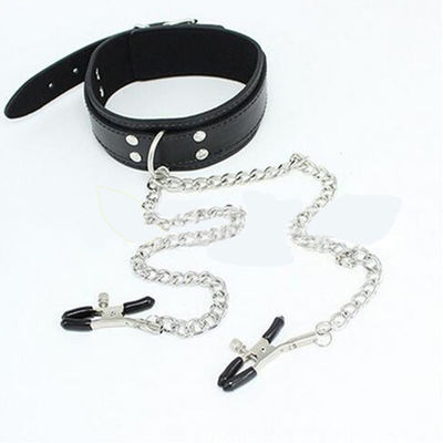 BK-10 Professional Restraint Sex Toys เข็มขัดพรหมจรรย์ผู้ใหญ่ Bondage หนัง PU วัสดุ