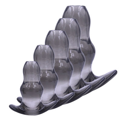 Perfect Fit Double Tunnel Plug, TPE / ซิลิโคนปลั๊กก้นกลวงสำหรับการฝึกก้น
