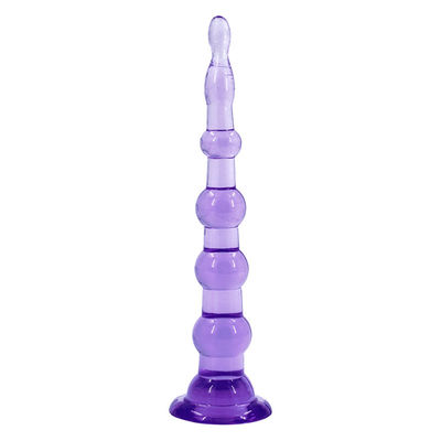 6 เม็ดและ 7 เม็ดเสียบก้นก้น, Prostage Massager Dildo Anal Trainer Toy