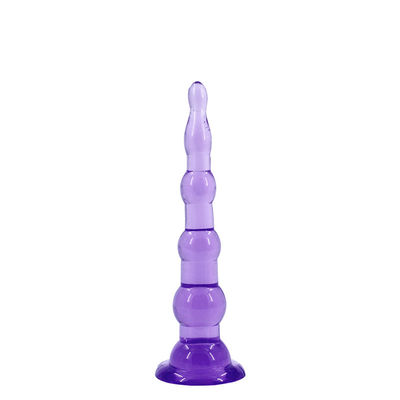 6 เม็ดและ 7 เม็ดเสียบก้นก้น, Prostage Massager Dildo Anal Trainer Toy