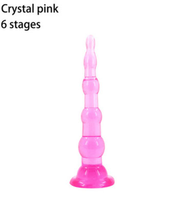 6 เม็ดและ 7 เม็ดเสียบก้นก้น, Prostage Massager Dildo Anal Trainer Toy