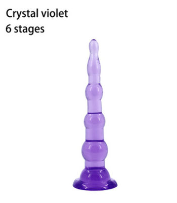 6 เม็ดและ 7 เม็ดเสียบก้นก้น, Prostage Massager Dildo Anal Trainer Toy