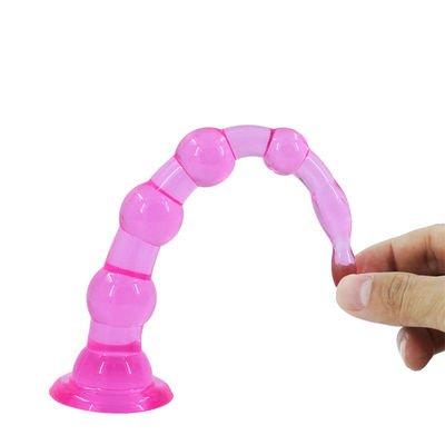 6 เม็ดและ 7 เม็ดเสียบก้นก้น, Prostage Massager Dildo Anal Trainer Toy
