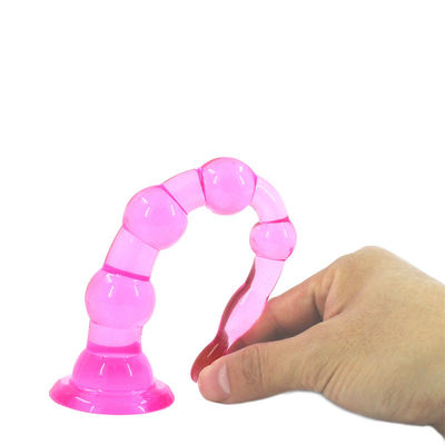 6 เม็ดและ 7 เม็ดเสียบก้นก้น, Prostage Massager Dildo Anal Trainer Toy