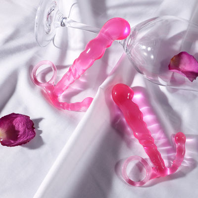 Soft Waterproof 3pcs Bead Butt Plug, Anal Dildo Plug Hollow Prostate Massager