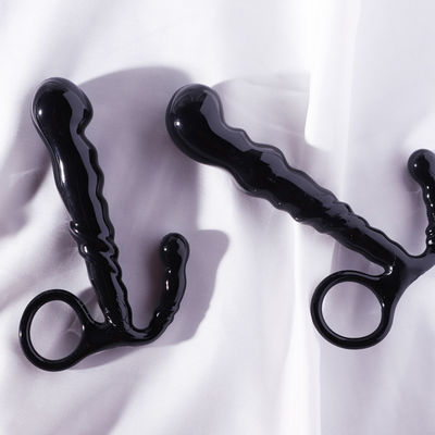 Soft Waterproof 3pcs Bead Butt Plug, Anal Dildo Plug Hollow Prostate Massager