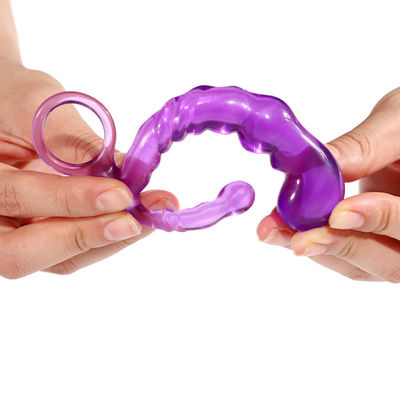 Soft Waterproof 3pcs Bead Butt Plug, Anal Dildo Plug Hollow Prostate Massager